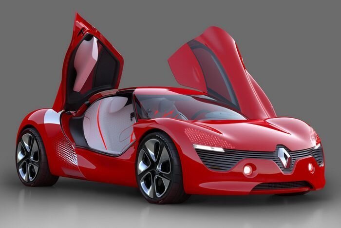 Новый концепт электрокара Renault (21 фото)