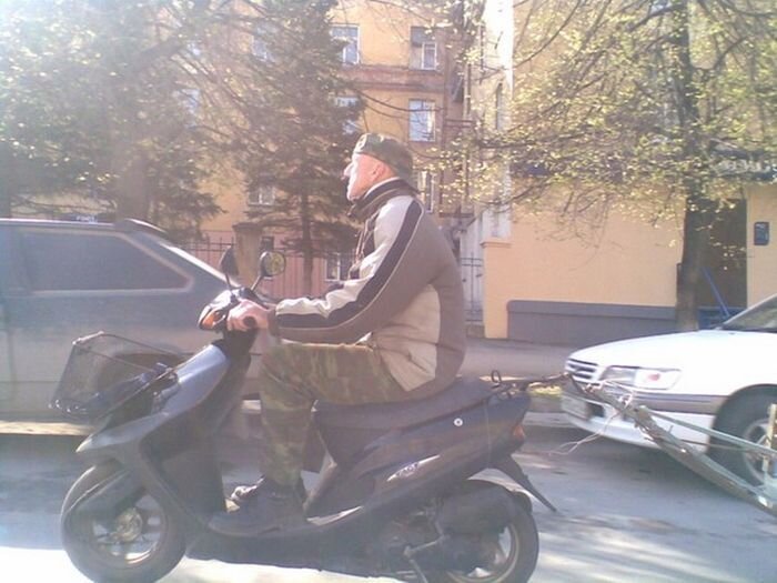 Своя ноша не тянет (4 фото)