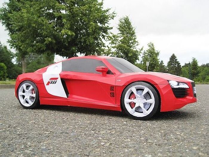 Модель Audi R8 Forza своими руками (5 фото+видео)