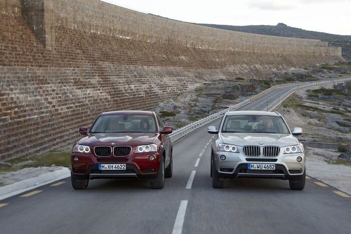 Официальные фото нового BMW X3 (50 фото)