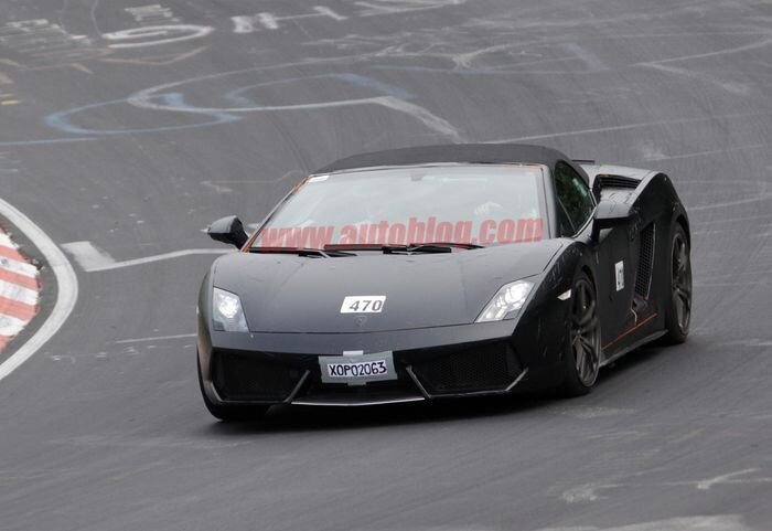 Lamborghini Gallardo Balboni будет с открытым верхом (8 фото+видео)