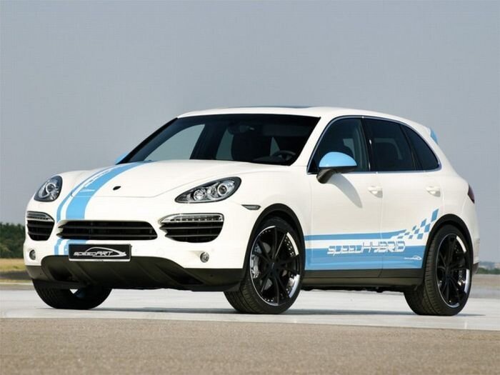 Тюнингованный гибридный Porsche Cayenne S Hybrid (8 фото)