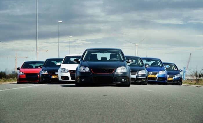 Заряженные Volkswagen Golf (18 фото)