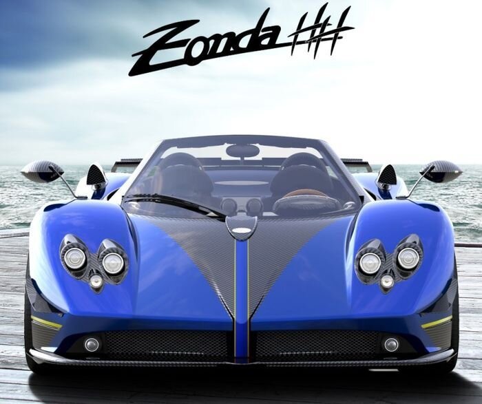 Кабриолет Pagani Zonda HH (14 фото)