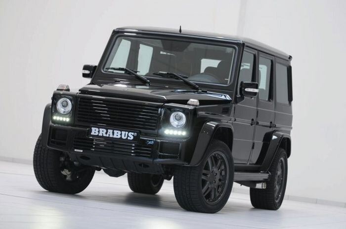 Mercedes G-class получил новую подвеску от Brabus  (3 фото)