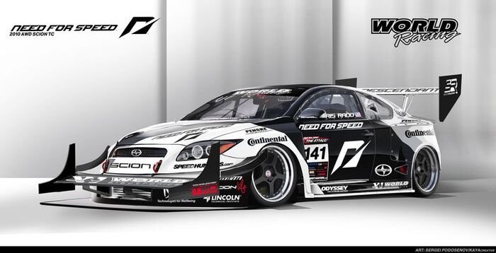 Need for Speed получила 1100-сильный Scion TC  (12 фото)