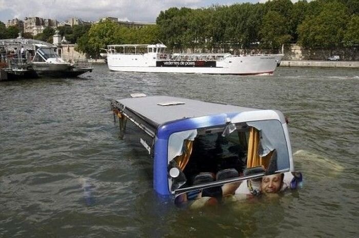 Незапланированная автобусная экскурсия-подводная (5 фото)