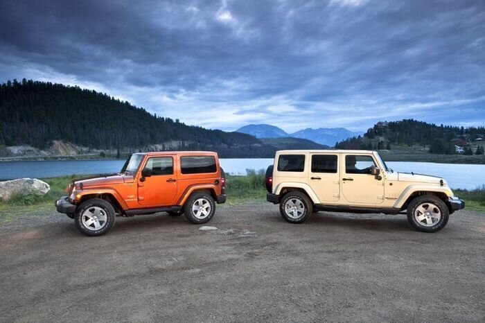 Обновленные Jeep Wrangler и Jeep Wrangler Unlimited (27 фото)