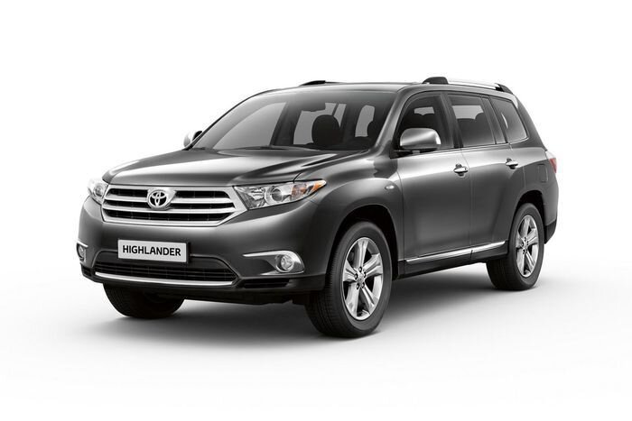 Презентация нового Toyota Highlander в Москве (14 фото)