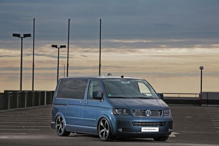 Пневмоподвеска для Volkswagen T5 от MR Car Design (12 фото)