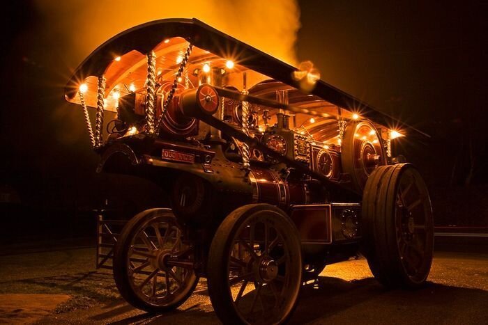Выставка паровых машин – Great Dorset Steam Fair (24 фото)