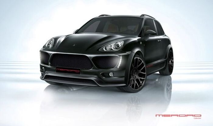 В ателье Merdad сделали купе из нового Porsche Cayenne (4 фото)