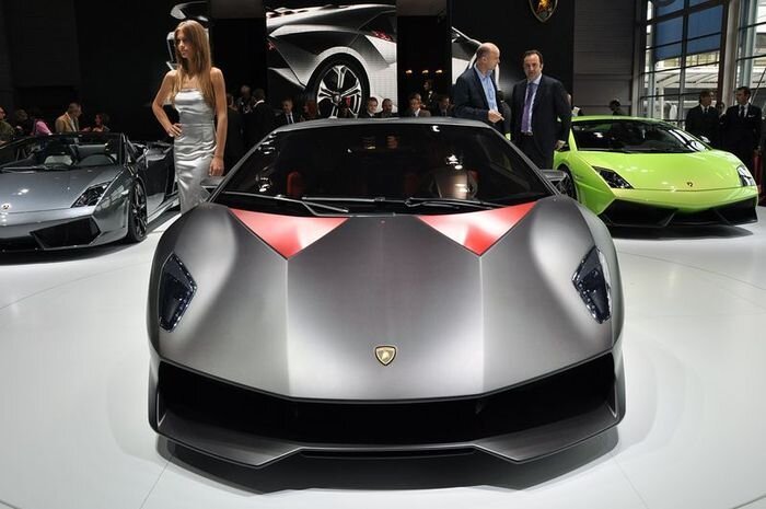 Новый Lamborghini Sesto Elemento показали в Париже (64 фото)