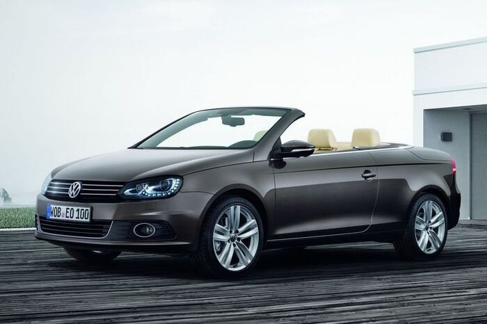 Новый кабриолет Volkswagen Eos (22 фото)
