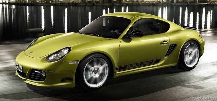 Новый облегченный спорткар Porsche Cayman R (5 фото + текст)