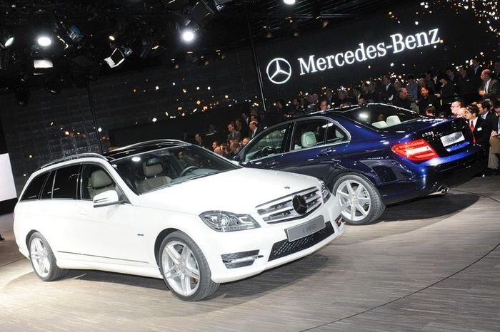 Компания Mercedes показала в Детройте обновленный C-class (21 фото+видео)