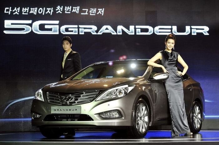 Новый Hyundai Grandeur официально показали в Южной Корее (17 фото+видео)