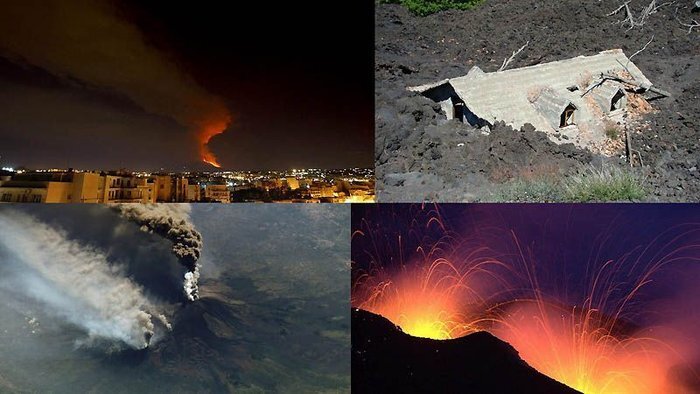 Извержение вулкана Этна (16 фото + текст)