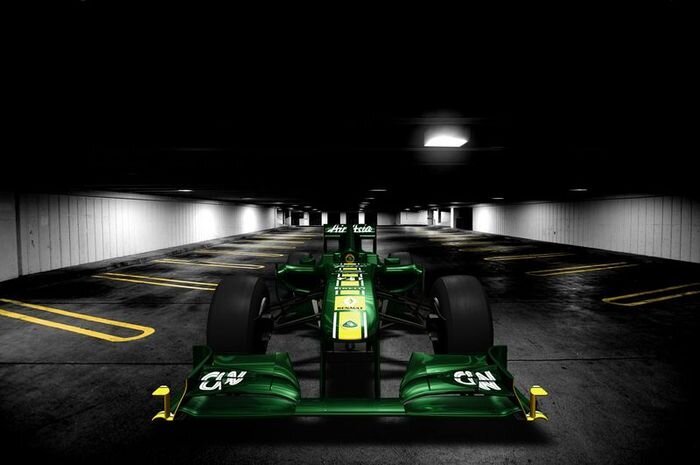 Виртуальная презентация болида Lotus T128 (4 фото)
