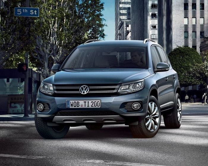 Первые официальные фото нового VW Tiguan (6 фото)