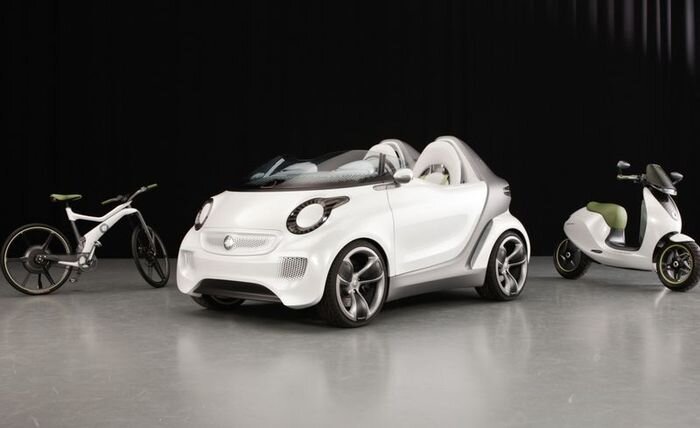 Электрородстер Smart Forspeed (37 фото)