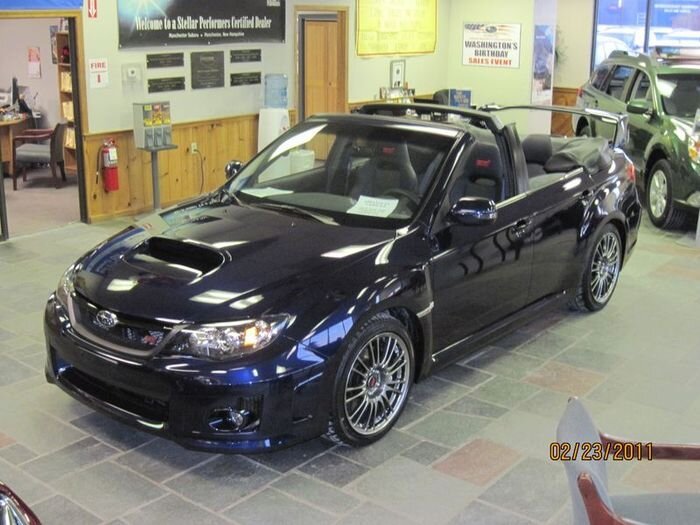 Кабриолет на базе Subaru Impreza WRX STI (7 фото)