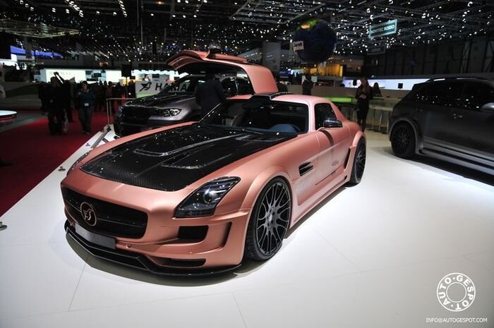 Mercedes SLS AMG от ателье HAMANN (15 фото)