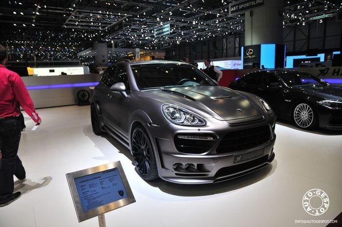 Porsche Cayenne Guardian от ателье Hamann (12 фото)