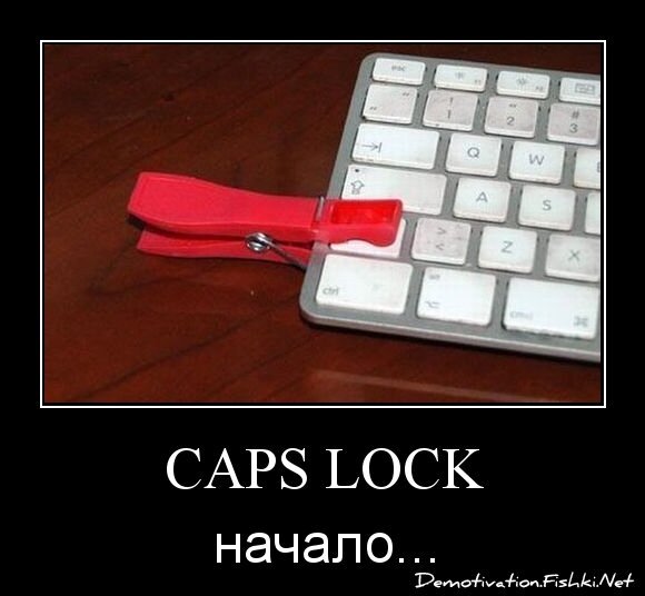 Caps lock