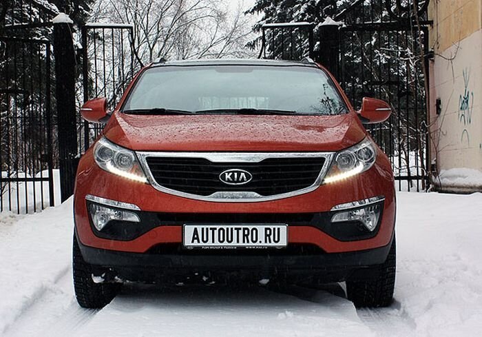 Тест-драйв Kia Sportage (10 фото)