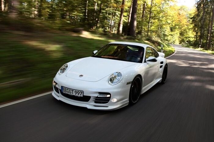 Porsche 911 Turbo от ателье TechArt (9 фото+видео)
