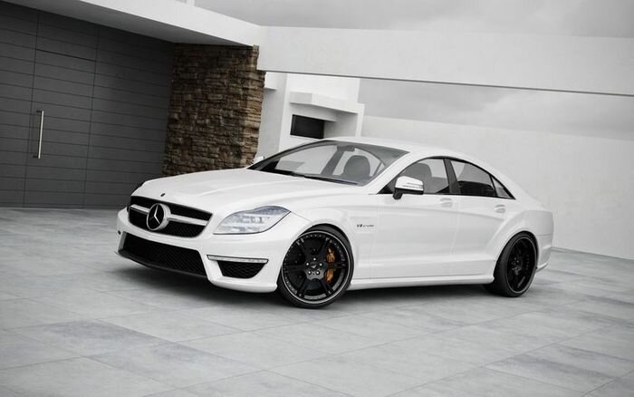 Mercedes-Benz CLS63 AMG в 218 кузове от ателье Wheelsandmore (5 фото)