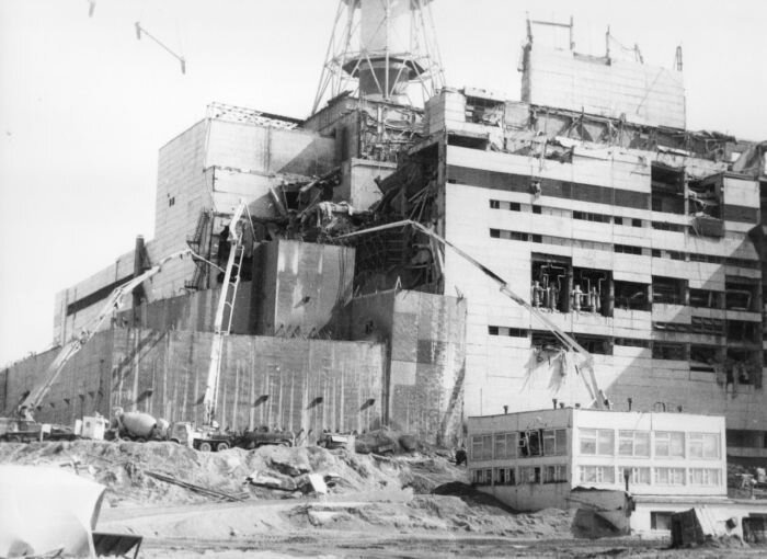 Чернобыльская АЭС, август 1986. (19 фото)