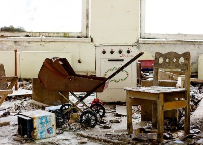 Опустошенный Чернобыль 25 лет спустя (17 фото)