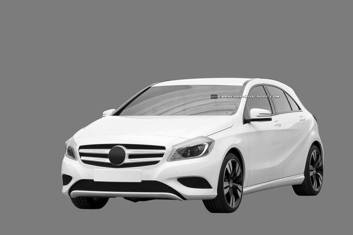 Новый пятидверный хэтчбек Mercedes-Benz A-Class (13 фото)