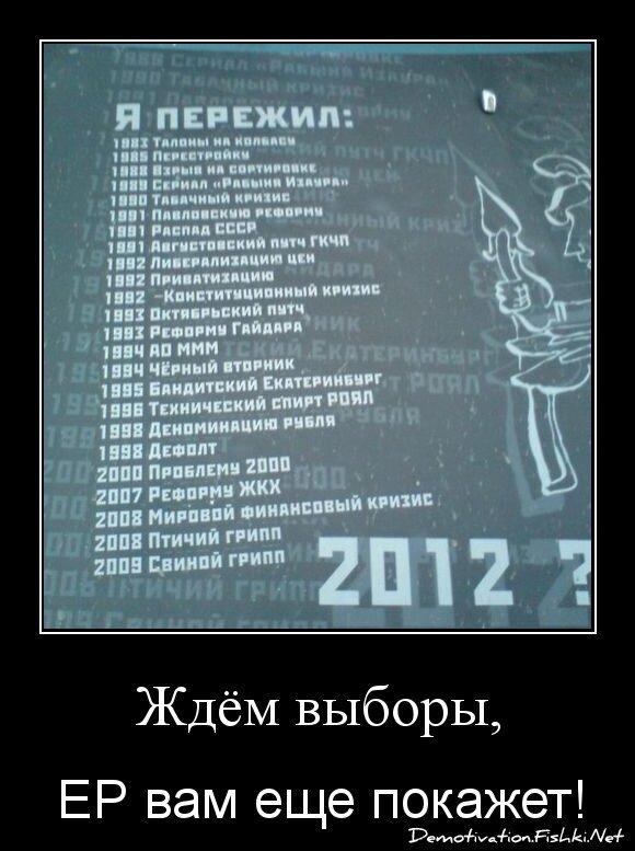 Ждём выборы,