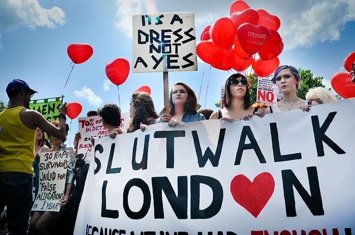 "Марш шлюх" в Лондоне  (15 фото)