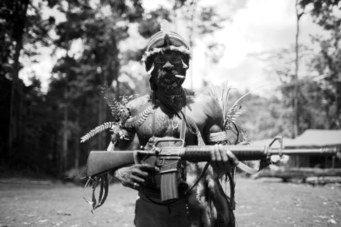 К теме войны в Западном Папуа (8 фото)