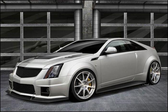 1000-сильный Cadillac CTS-V Coupe (2 фото)