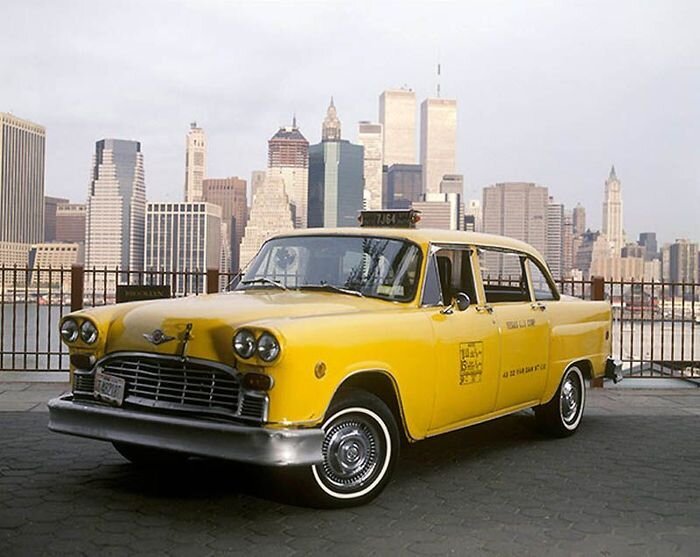 Нью-Йоркское желтое такси (15 фото)