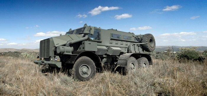 Новый военный грузовик Casspir Mk6 от BAE Systems (6 фото)