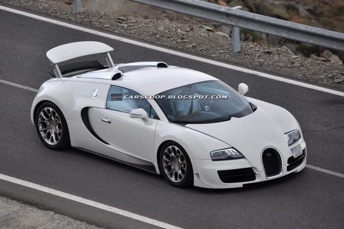 Новая заряженная Bugatti Grand Sport (5 фото)