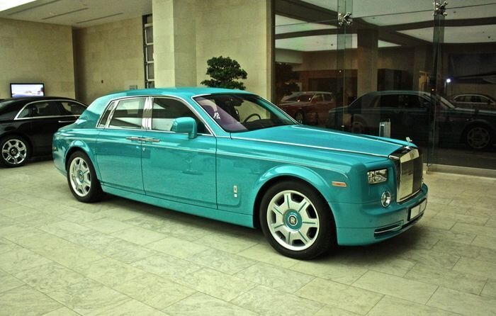 Эксклюзивный Rolls-Royce Phantom от королевской семьи Катара Al Thani (3 фото)