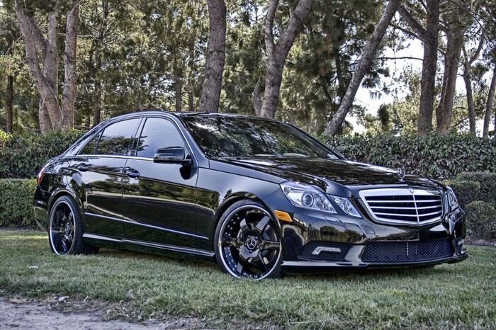 Mercedes-Benz E350 от тюнеров из Hess Motorsports (4 фото)