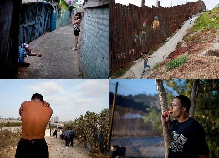 Будни американско-мексиканской границы (19 фото)