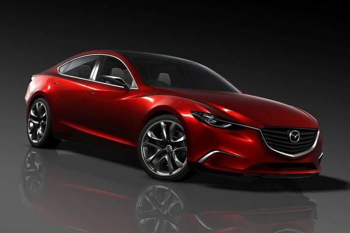 Концепт Mazda Takeri - прообраз новой Mazda 6 (13 фото)