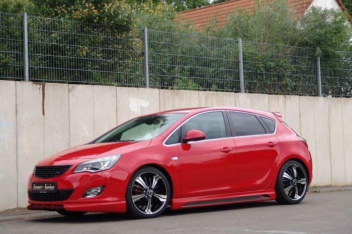 Ателье Senner Tuning прокачали Opel Astra J (9 фото)