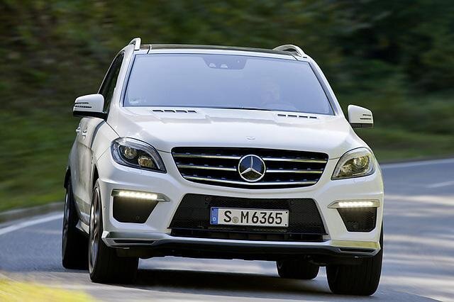Новый ML 63 AMG (5 фото)