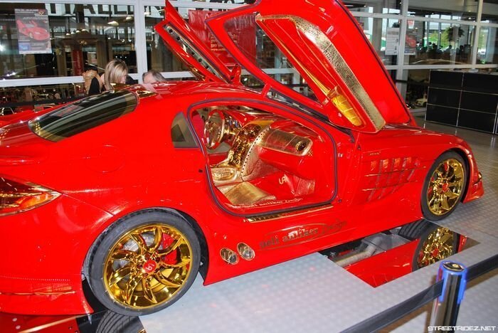 Mercedes-Benz SLR McLaren Red Gold Dream продают за 11 млн.$ (20 фото+2 видео)