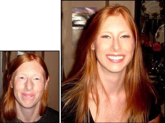 Чудеса макияжа (обновленная версия, 38 фото)